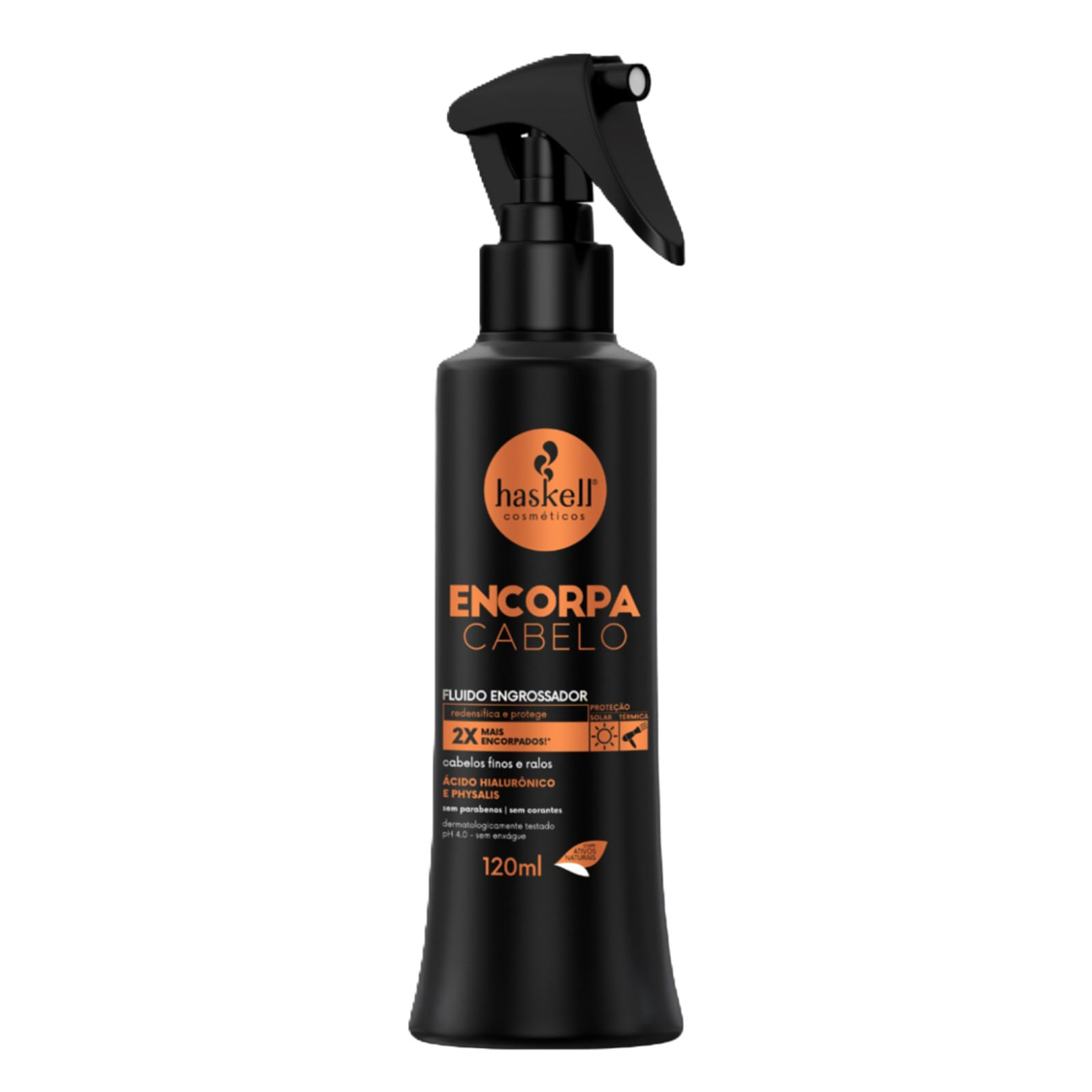 Encontraproduto.com.br - Fluido 120ml Encorpa Cabelo - Haskell