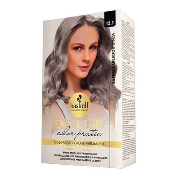 Encontraproduto.com.br - Coloracao Permanente Excllusiv Color Pratic 12.1 Superclareador - Haskell