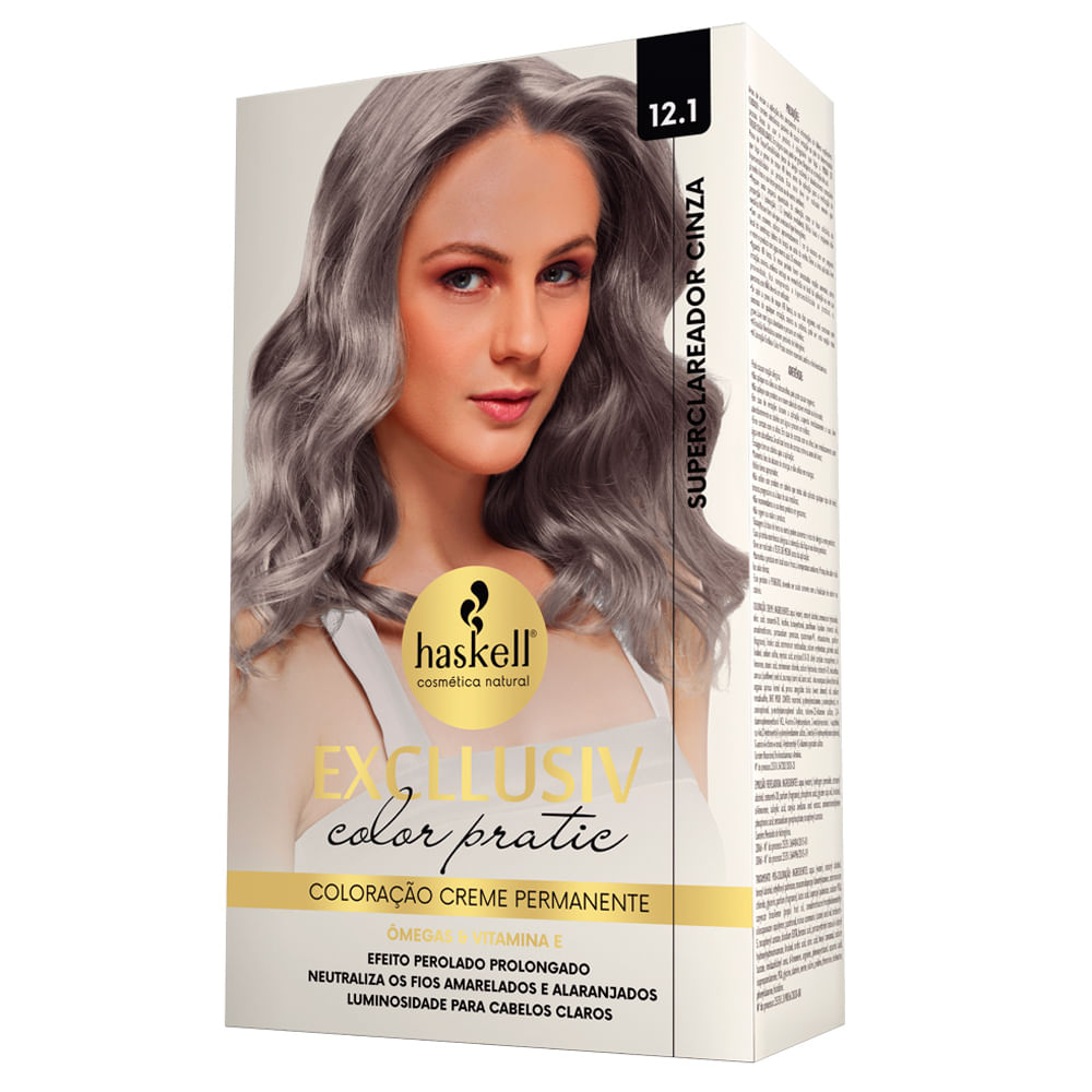 Coloracao Permanente Excllusiv Color Pratic 12.1 Superclareador - Haskell