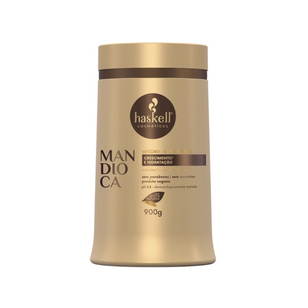 Encontraproduto.com.br - Mascara 900g Mandioca - Haskell