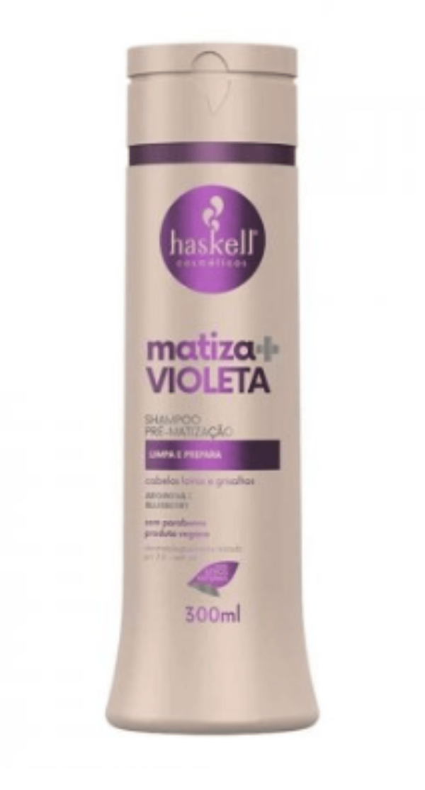 Encontraproduto.com.br - SH HASKELL MATIZ+ VIOL 300ML