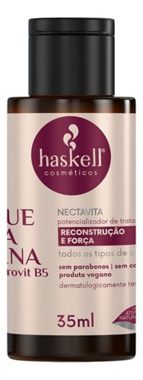 Tônico Capilar Nectavita Reconstrução E Força Queratina & Provit B5 Haskell 35ml