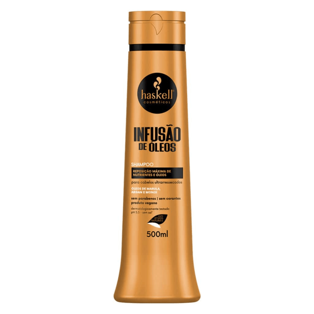 Encontraproduto.com.br - Shampoo 500ml Infusao de Oleos - Haskell