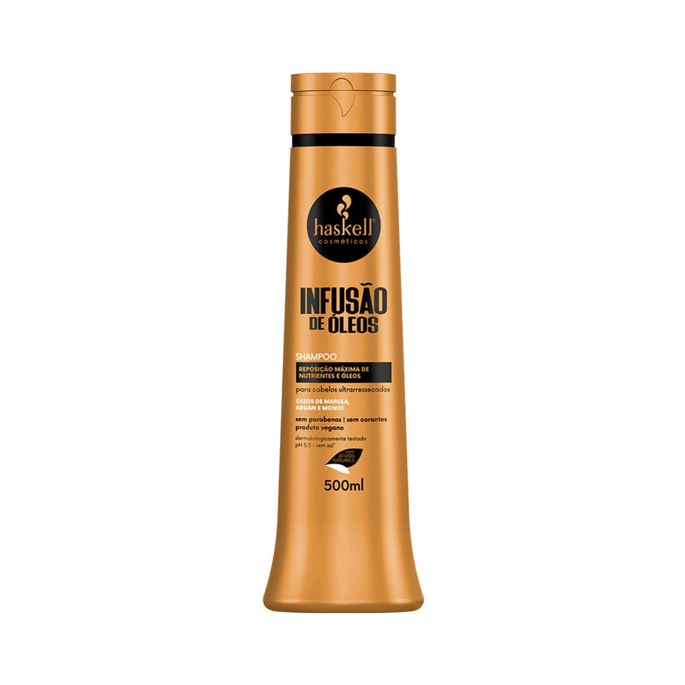 Encontraproduto.com.br - Shampoo 500ml Infusao de Oleos - Haskell
