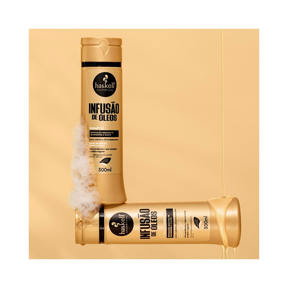 Encontraproduto.com.br - Shampoo 500ml Infusao de Oleos - Haskell
