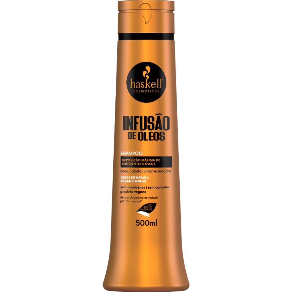 Encontraproduto.com.br - Shampoo 500ml Infusao de Oleos - Haskell