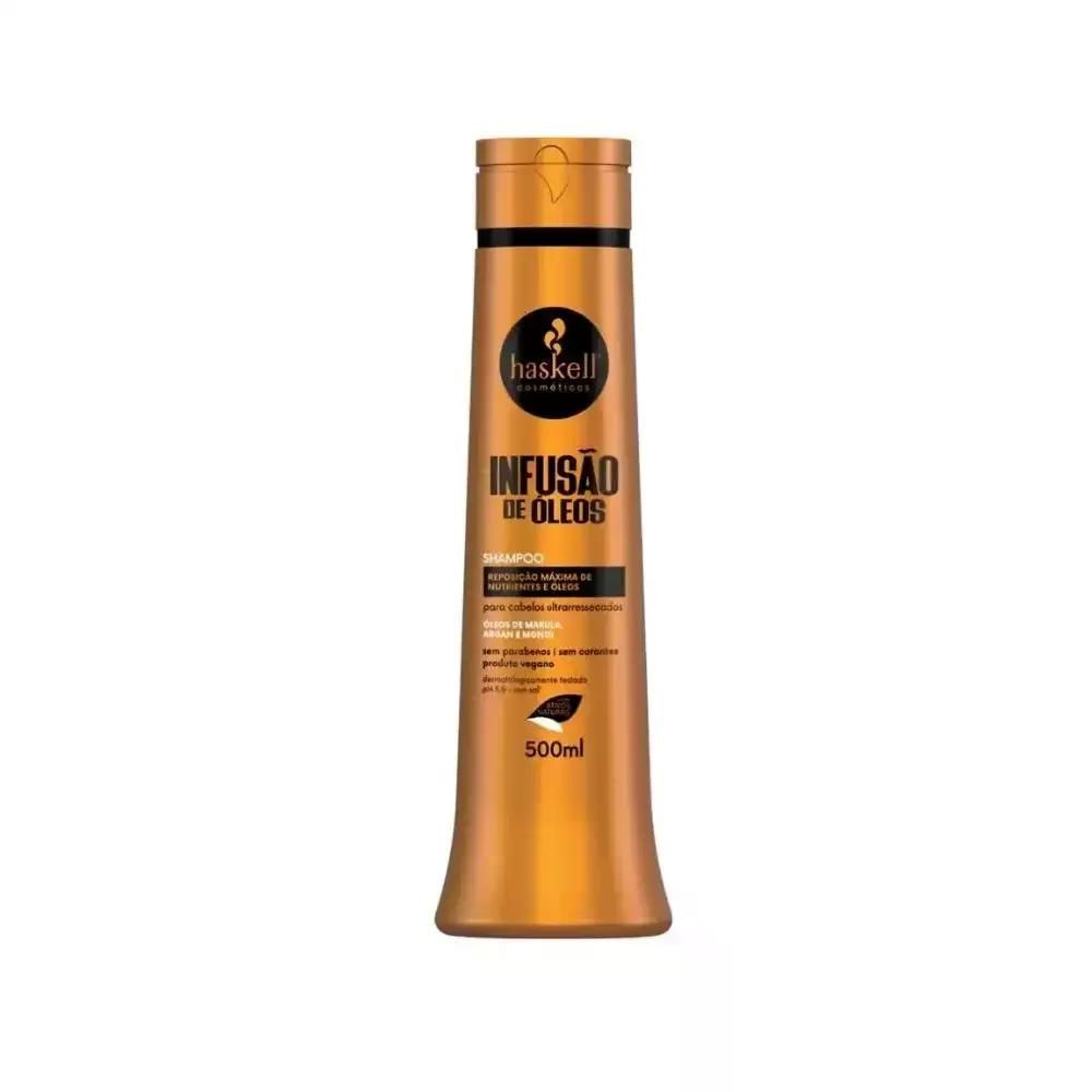 Encontraproduto.com.br - Shampoo 500ml Infusao de Oleos - Haskell