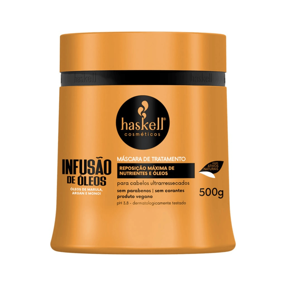 Encontraproduto.com.br - Mascara 500g Infusao de Oleos - Haskell