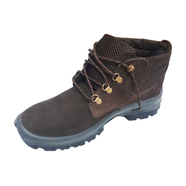 Encontraproduto.com.br - Botina Cartom Top Plus Nobuck de Amarrar Sem Bico Marrom