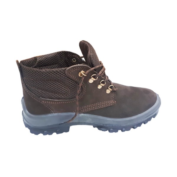 Encontraproduto.com.br - Botina Cartom Top Plus Nobuck de Amarrar Sem Bico Marrom