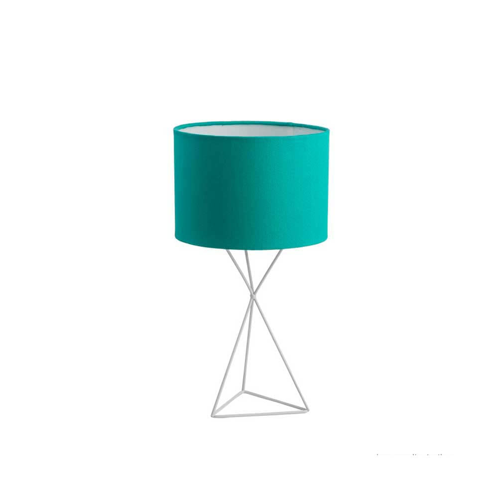 Luminária de mesa base triangular 40W E27 tiffany LS Ilumina