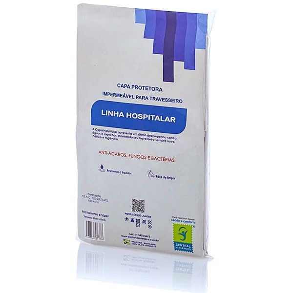 Encontraproduto.com.br - Capa Travesseiro Napa Allergic 32 X 52