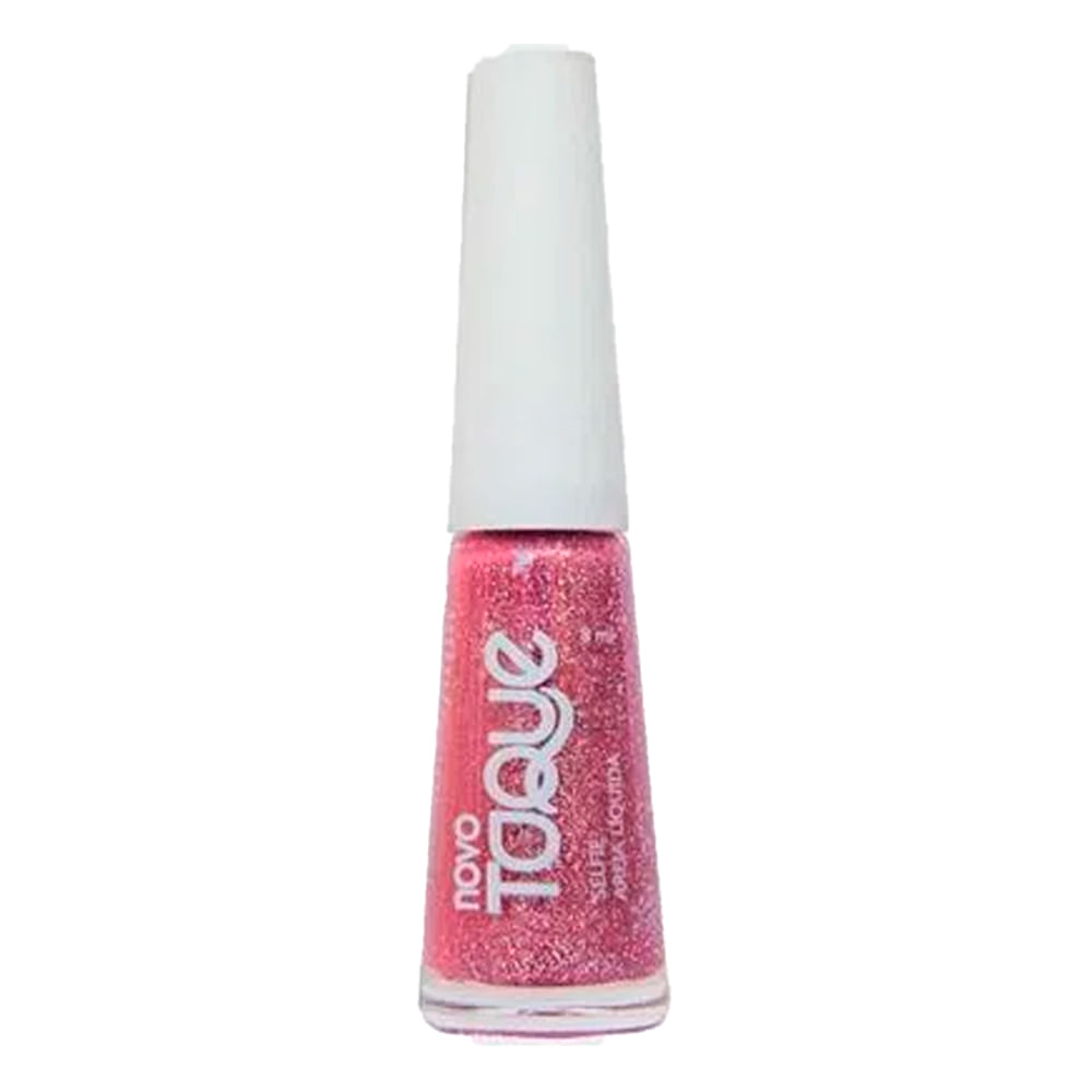 Encontraproduto.com.br - Esmalte Gliter 8ml Selfie Areia Liquida - Novo Toque