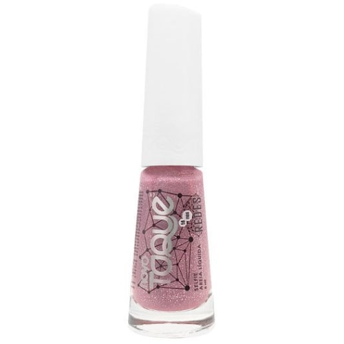 Encontraproduto.com.br - Esmalte Gliter 8ml Selfie Areia Liquida - Novo Toque