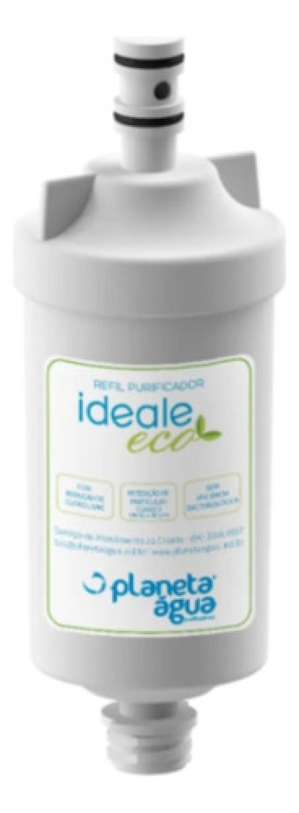Refil Vela Filtro Para Torneira Ideale Eco - Planeta Água Cor Branco