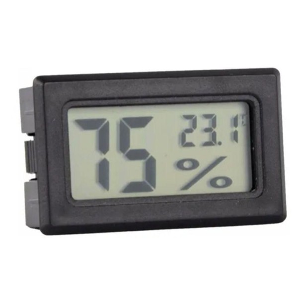 Encontraproduto.com.br - Higrômetro Medidor Temperatura E Umidade Alongamento