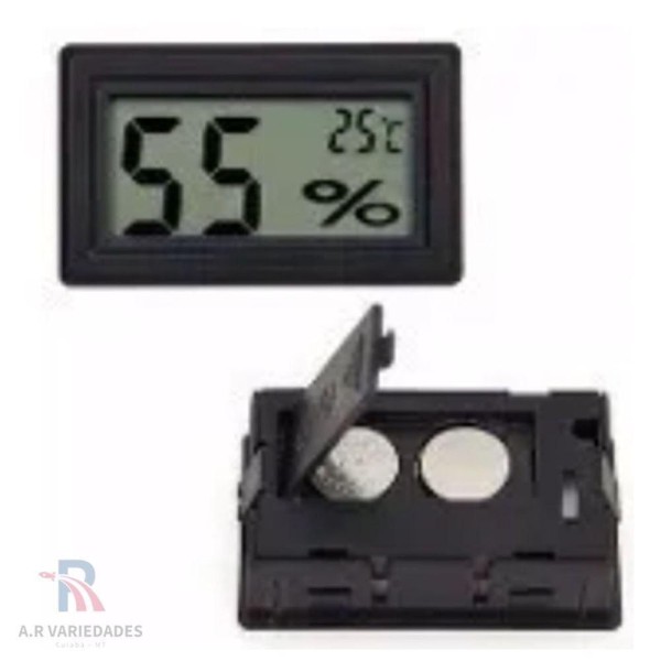 Encontraproduto.com.br - Higrômetro Medidor Temperatura E Umidade Alongamento