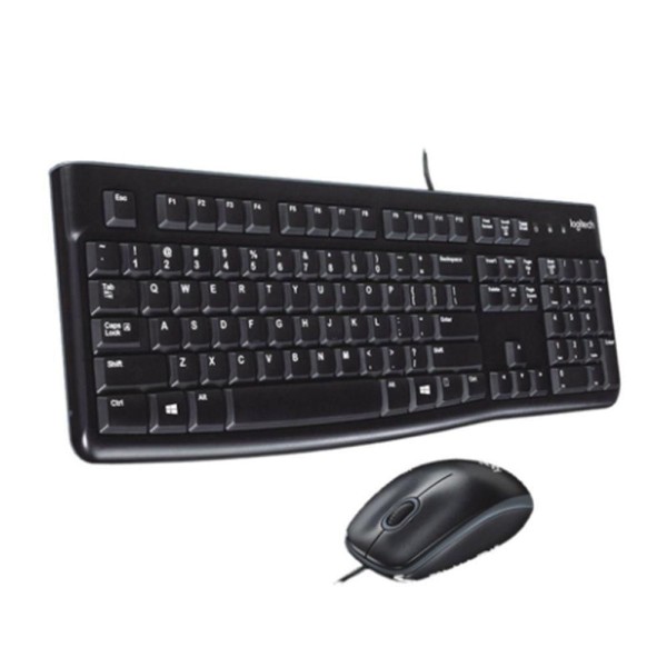 Encontraproduto.com.br - Kit Teclado E Mouse Usb Logitech Mk120 Teclas Silenciosa