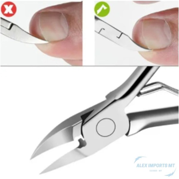 Encontraproduto.com.br - Alicate Para Manicure De Unha Podologa Podologia Dos Pés