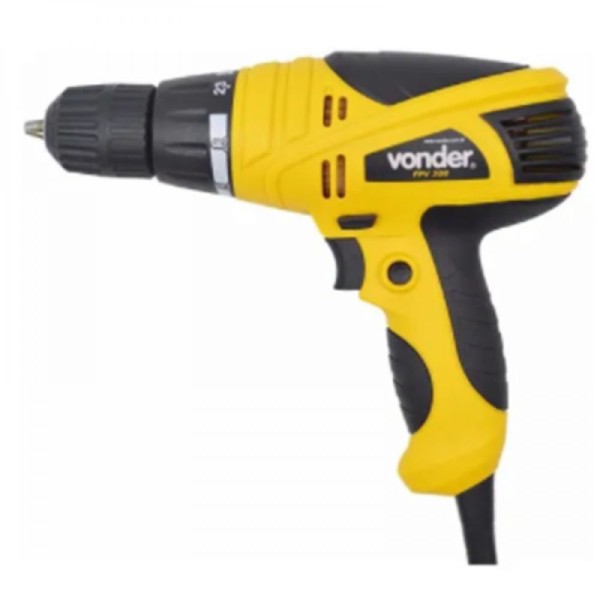 Encontraproduto.com.br - Furadeira Elétrica E Parafusadeira Vonder 750rpm Com Fio