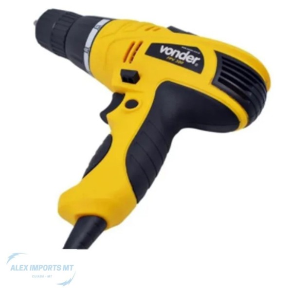 Encontraproduto.com.br - Furadeira Elétrica E Parafusadeira Vonder 750rpm Com Fio