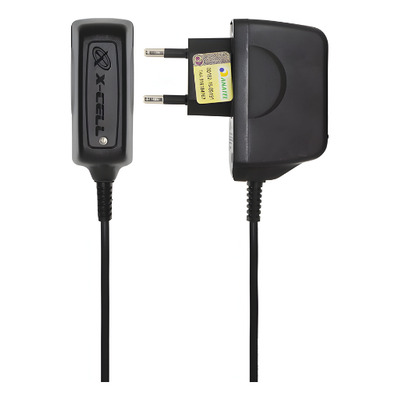 Encontraproduto.com.br - Carregador de Celular Micro USB Bivolt XC-CP-V8 Preto X-CELL