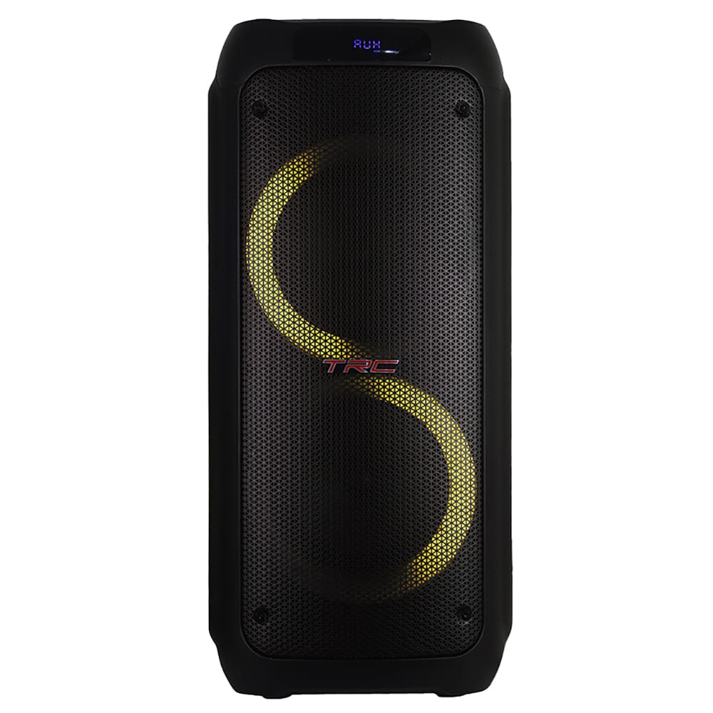 Encontraproduto.com.br - Caixa de Som Amplificada TRC 5590 com Bluetooth, Rádio FM e Entrada USB - 1000W
