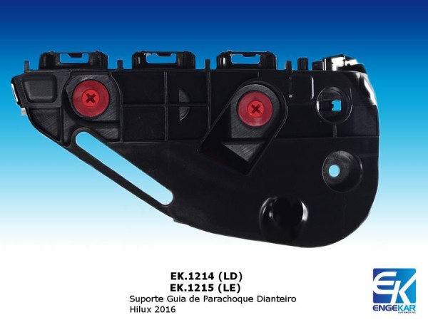 Encontraproduto.com.br - GUIA LATERAL SUPERIOR PARACHOQUE / HILUX PICK-UP 16- / ENGEKAR EK1215
