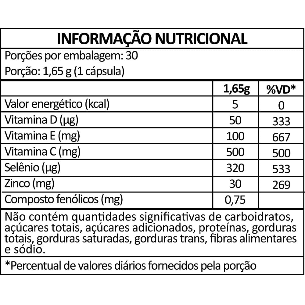 Encontraproduto.com.br - Kit 6 Suplemento Alimentar Fortgerin Az 90cps - La San Day