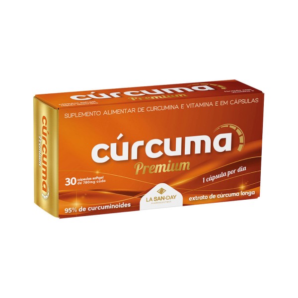 Encontraproduto.com.br - Curcuma Premium Lasanday Com 30 Capsulas
