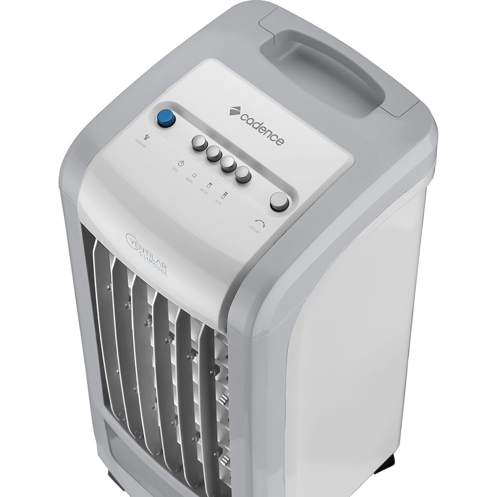 Encontraproduto.com.br - Climatizador de Ar Portátil Cadence CLI302, Ar Frio, 3,7L, 3 Vel - 110V