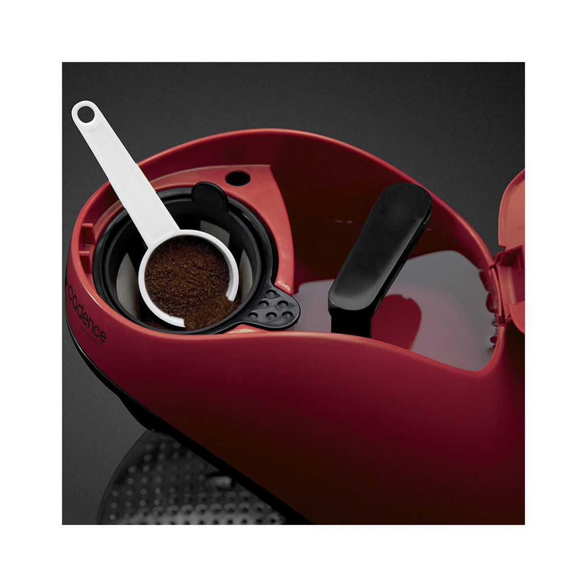 Encontraproduto.com.br - Cafeteira Single Cadence Colors Vermelha