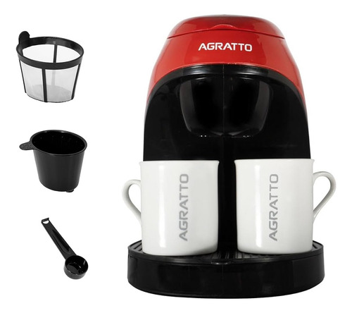 Encontraproduto.com.br - Cafeteira Single Cadence Colors Vermelha