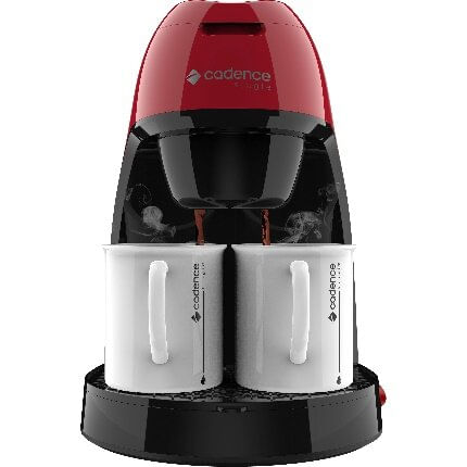Encontraproduto.com.br - Cafeteira Single Cadence Colors Vermelha