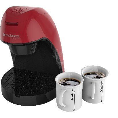 Encontraproduto.com.br - Cafeteira Single Cadence Colors Vermelha