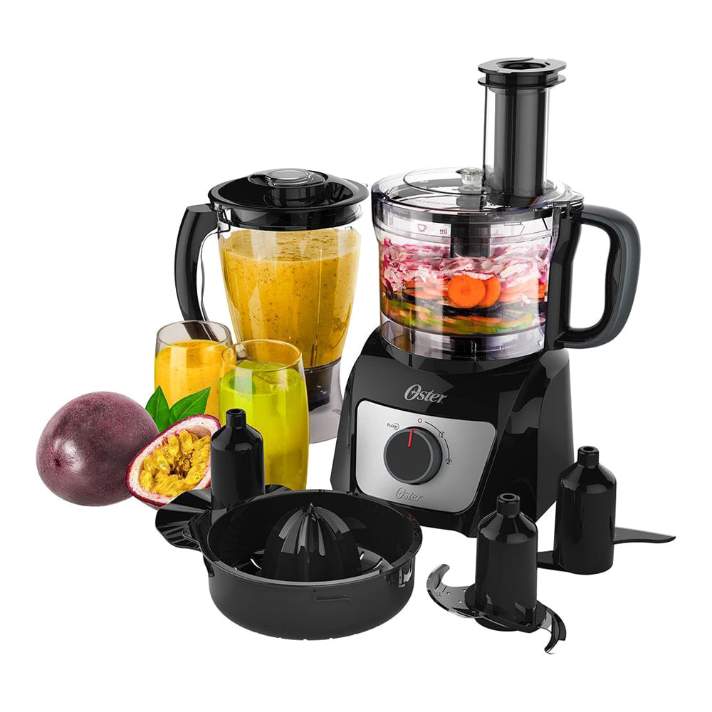 Multiprocessador de alimentos Oster 7 em 1 220v preto