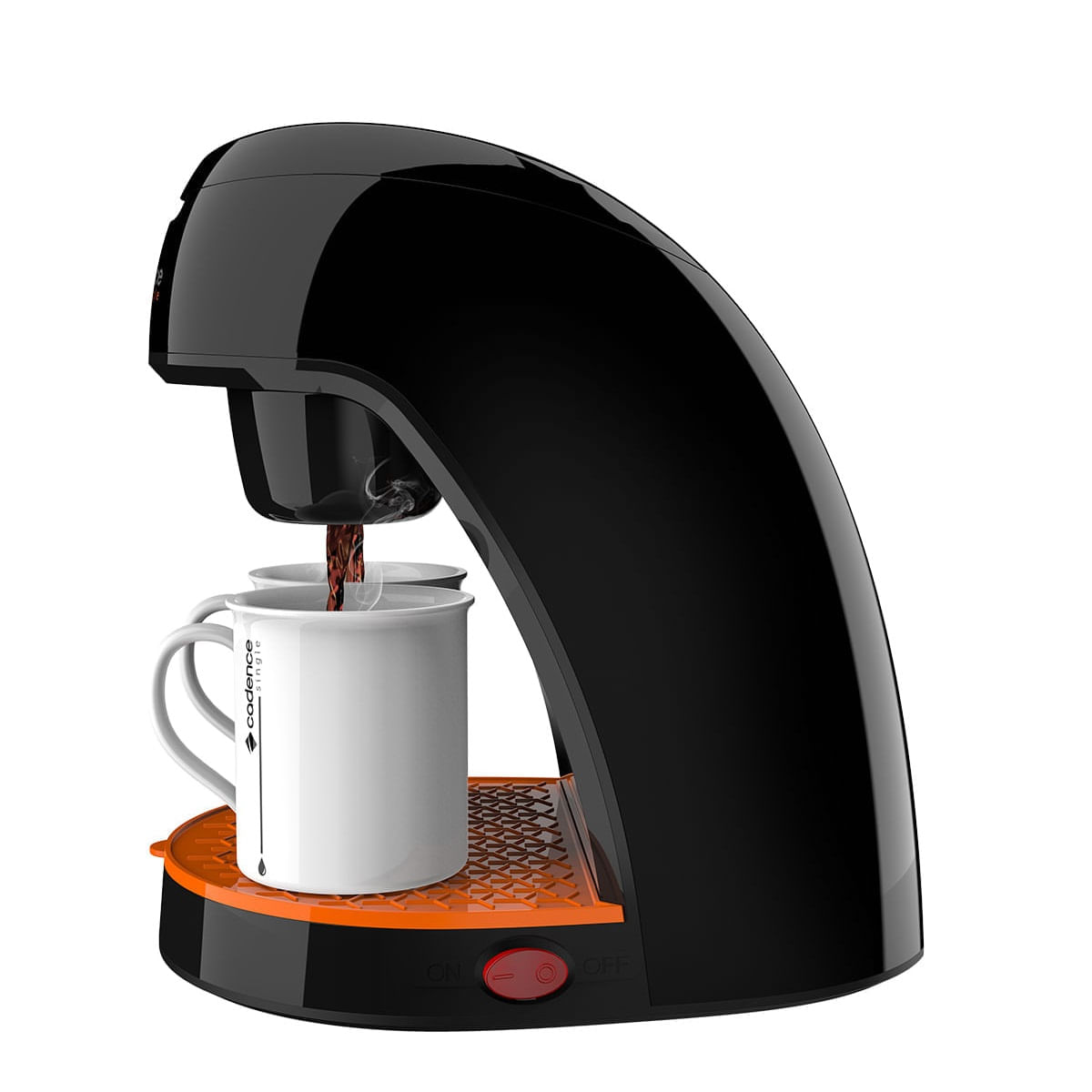 Encontraproduto.com.br - Cafeteira Single Color Contrast 240ML Cadence