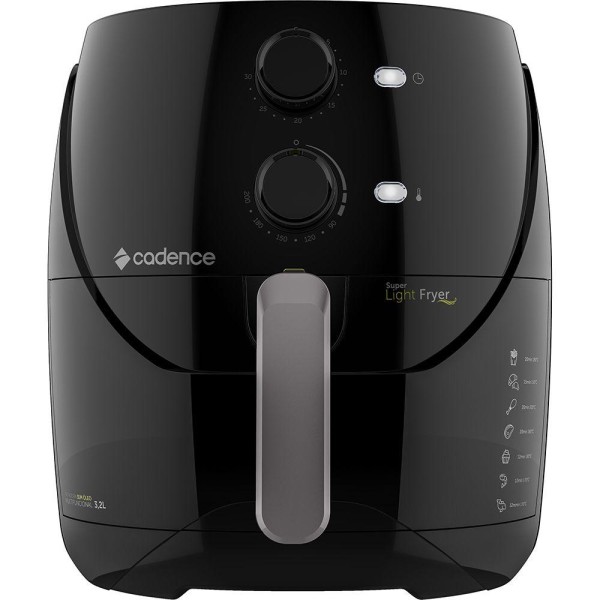 Encontraproduto.com.br - Fritadeira Sem Óleo Super Light Fryer Cadence 127v
