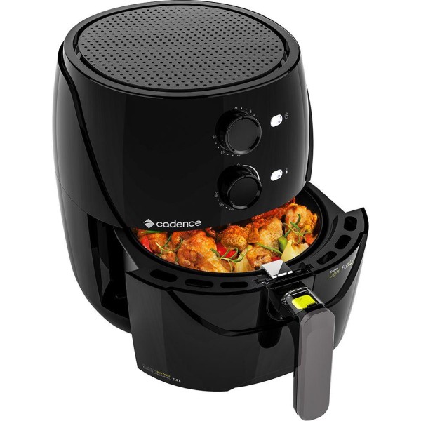 Encontraproduto.com.br - Fritadeira Sem Óleo Super Light Fryer Cadence 127v