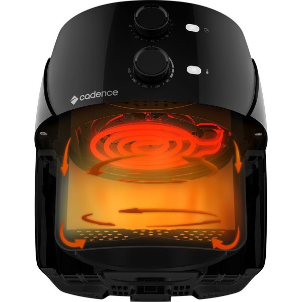 Encontraproduto.com.br - Fritadeira Sem Óleo Super Light Fryer Cadence 127v