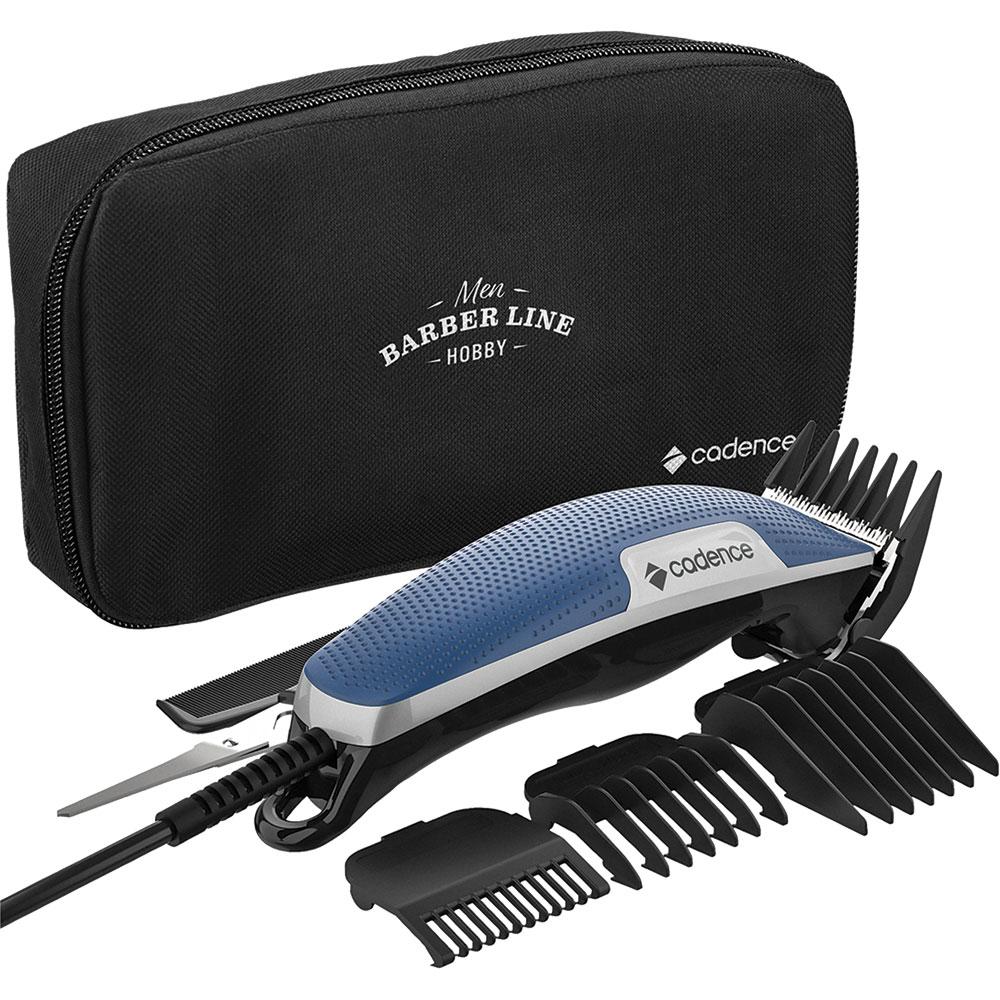 Máquina de Cortar Cabelo Cadence Men Barber Line CAB205 Azul 127V