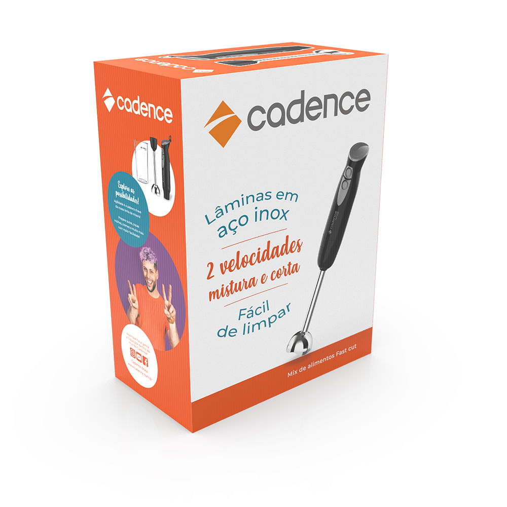 Encontraproduto.com.br - Mixer Cadence Fast Cut Preto