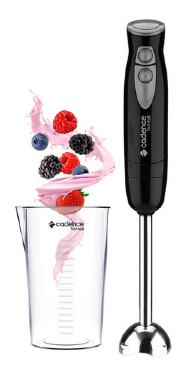 Mixer Fast Cut Preto Cadence 220v