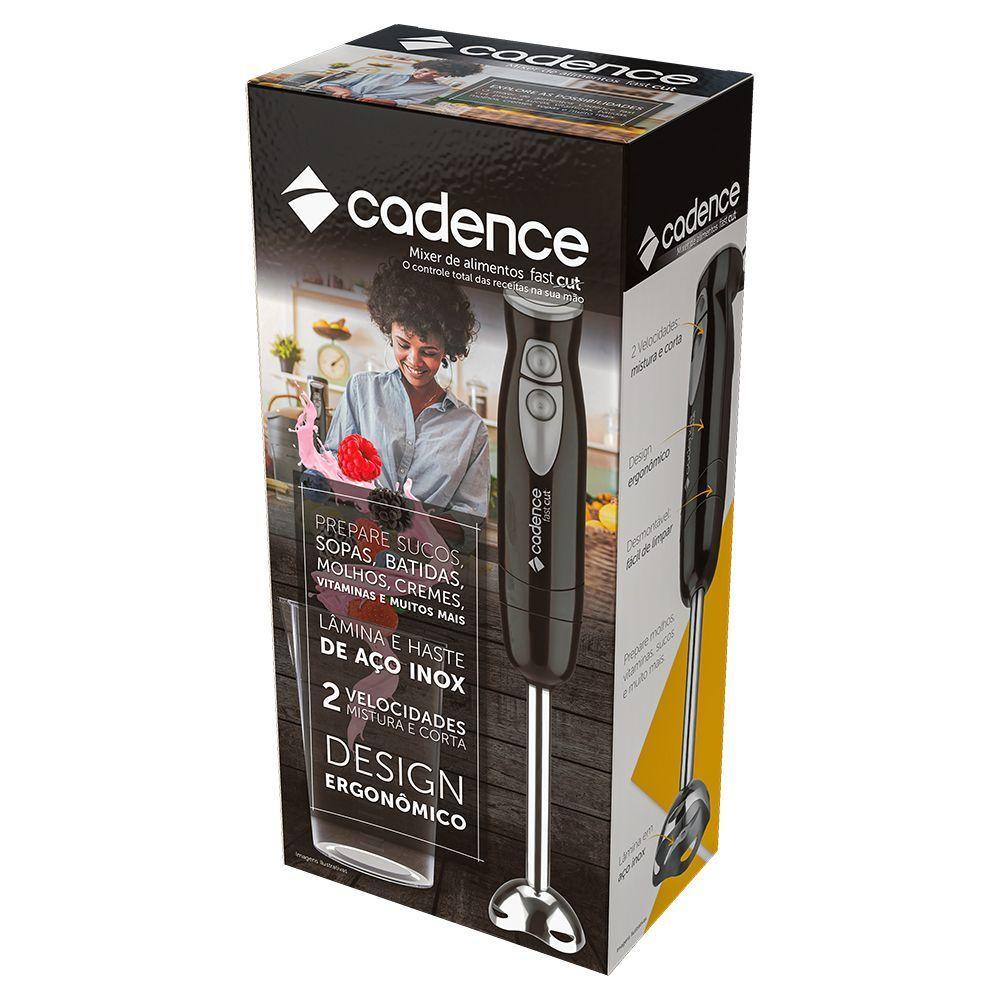 Encontraproduto.com.br - Mixer Fast Cut Preto Cadence 220v