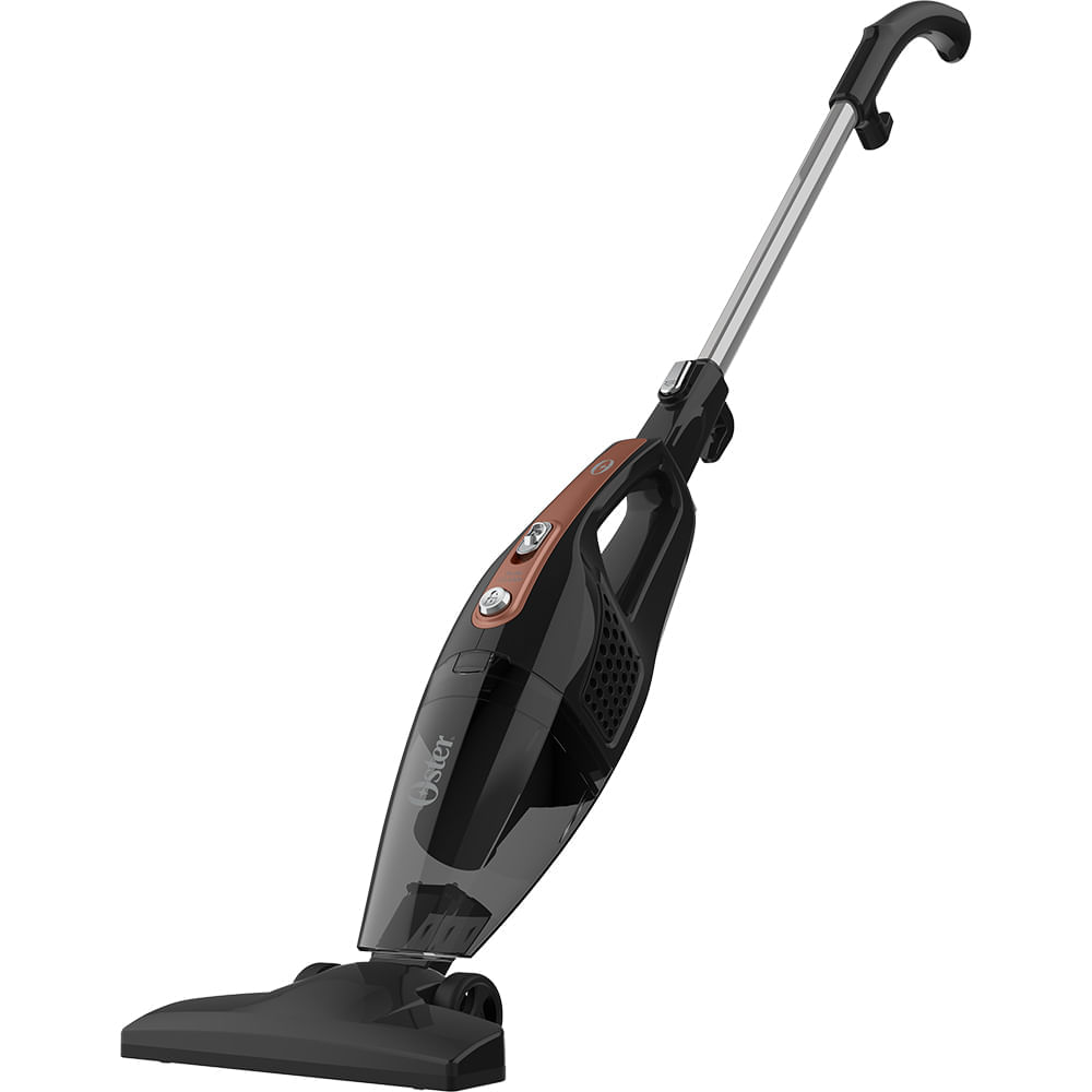 Encontraproduto.com.br - Aspirador De Pó Vertical Portátil Oster 600w 2 Em 1 Oasp601 Preto