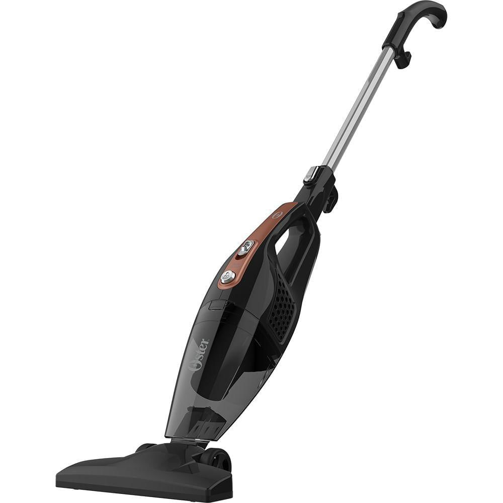 Encontraproduto.com.br - Aspirador De Pó Vertical Portátil Oster 600w 2 Em 1 Oasp601 Preto