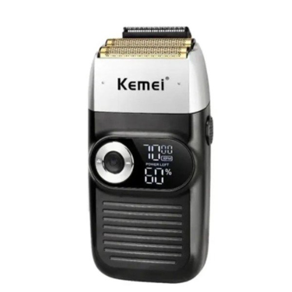 Encontraproduto.com.br - Barbeador Elétrico Kemei Km2026 Sem Fio Bateria Recarregavel