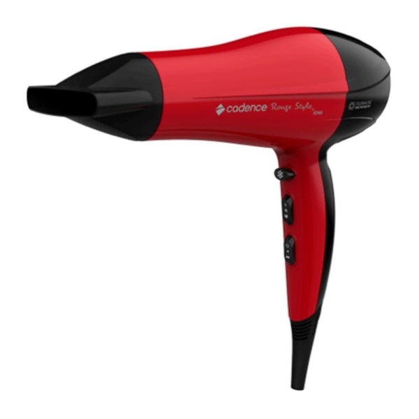 Encontraproduto.com.br - Secador De Cabelo Cadence Rouge Style Compacto E Leve