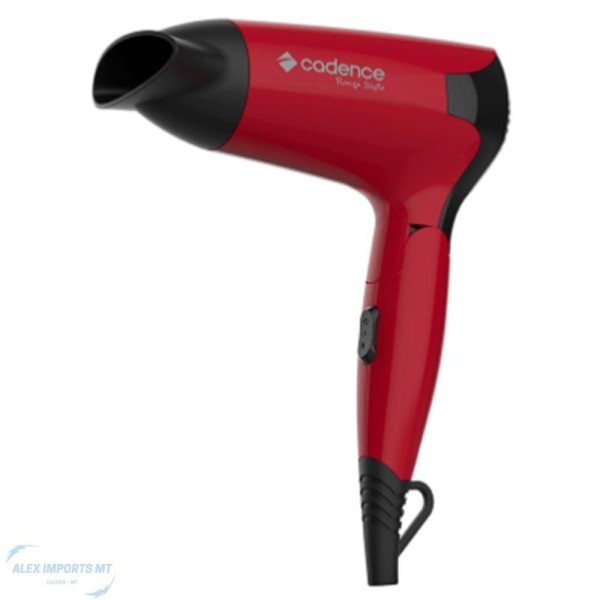 Encontraproduto.com.br - Secador De Cabelo Cadence Rouge Style Secagem Rapido