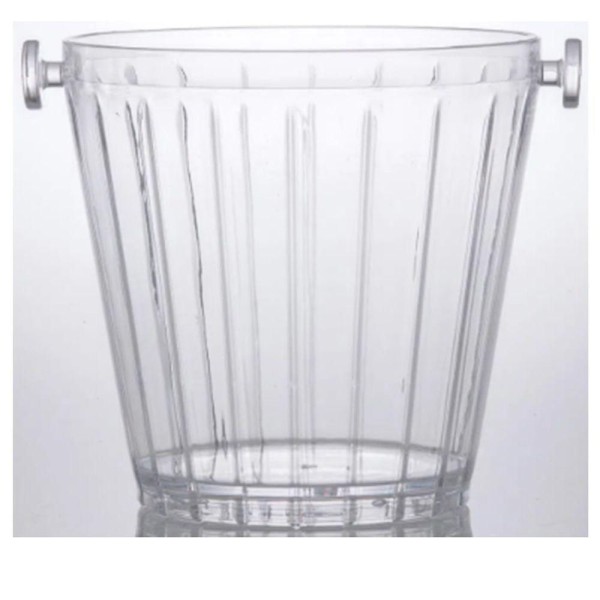 Encontraproduto.com.br - Balde De Gelo Liv Transparente 4,1 Litros Resistente